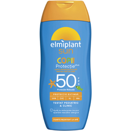 Elmiplant Lapte Protectie Solara Pentru Copii, Spf50 200ml