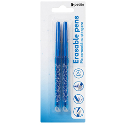 Strigo Set 2 Pixuri Cu Cerneala Albastra Termosensibila Cu Stergere, Mina 0,7 Mm