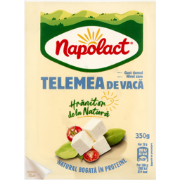 Napolact Telemea Cu Gust Domol Din Lapte De Vaca 350g