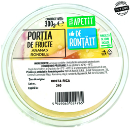 Mega Apetit Ananas Rondele 300g