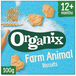 Organix Biscuiti Ecologici In Forma De Animale 100g
