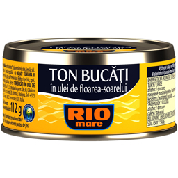 Rio Mare Ton Bucati In Ulei De Floarea Soarelui 160g