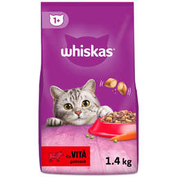 Whiskas Hrana Uscata Cu Vita 1.4kg
