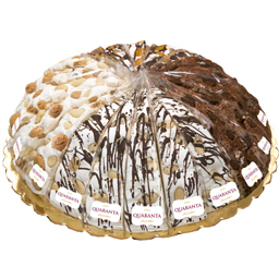 Quaranta Felie De Tort Nougat Cu Ciocolata, Migdale Si Alune, Diverse Sortimente 110g