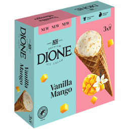 Dione Inghetata Vanilla Mango 3x72g