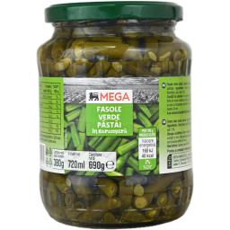 Mega Fasole Verde Pastai In Saramura 690g