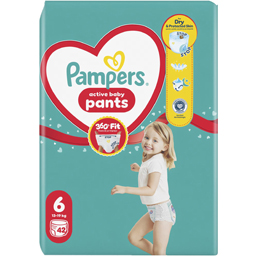 Pampers Scutece Chilotel Bebelusi Marimea 6, 13-19 Kg, 42 Buc