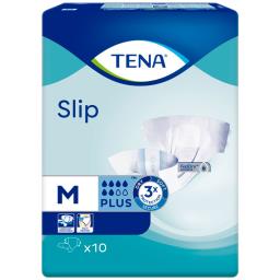 Tena Scutece Incontinenta Adulti Slip Plus Medium, 10 Bucati