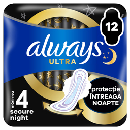 Always Absorbante Ultra Secure Night 12 Bucati