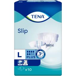 Tena Scutece Incontinenta Adulti Slip Plus Large, 10 Bucati