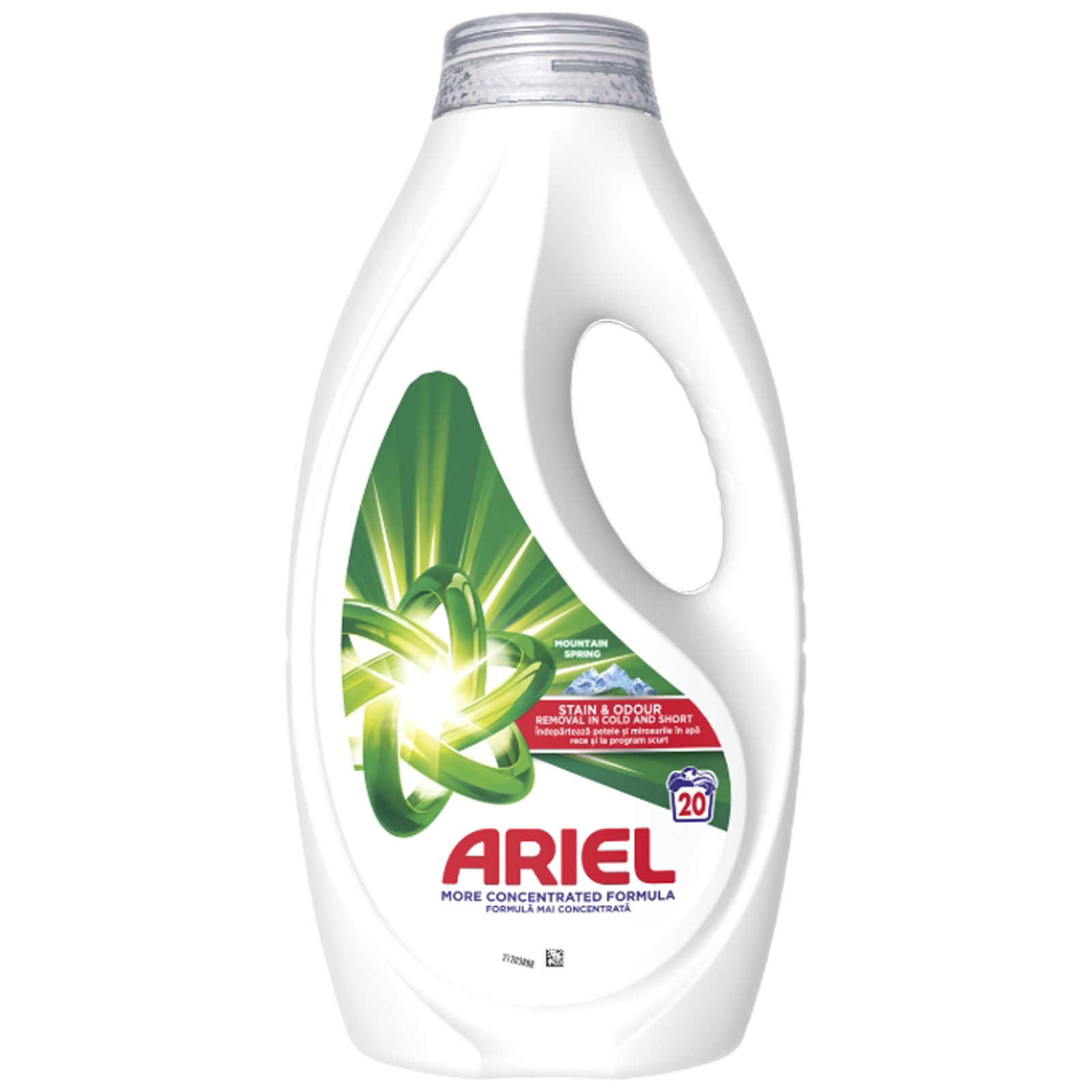 Detergent lichid Mountain Spring, 20 spalari 900ml