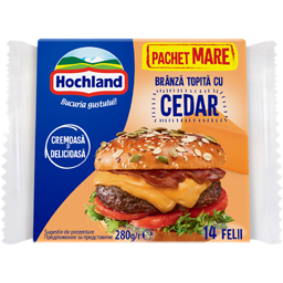 Hochland Branza Topita Felii Cu Cedar 280g