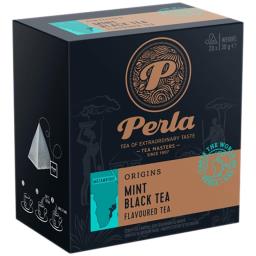 Perla Ceai Negru Cu Menta 20x1.5g