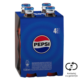Pepsi Bautura Racoritoare Carbogazoasa Cu Aroma De Cola 4x300ml