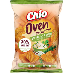 Chio Snack Din Cartofi, Cu Gust De Smantana Si Ceapa 100g