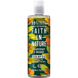 Faith In Nature Sampon Natural Revigorant Cu Grapefruit Si Portocale 400ml