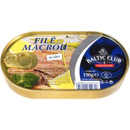 Baltic Club File De Macrou In Ulei 190g