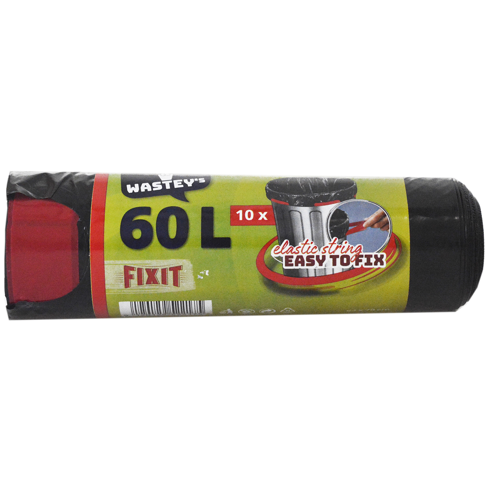 Saci menajeri cu banda elastica 60L, 10 bucati
