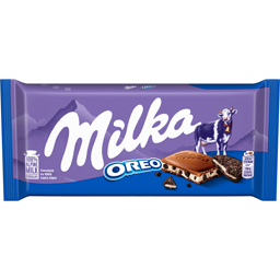 Milka Ciocolata Cu Lapte Si Crema Oreo 100g
