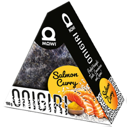 Mowi Onigiri Cu Somon De Atlantic Si Curry 100g