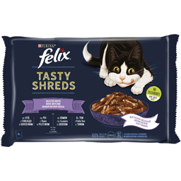 Felix Hrana Umeda Pentru Pisici Selectie Mixta 4x80g