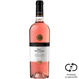 Domeniile Davidescu Vin Rose Sec Rara Neagra 0.75l
