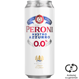 Peroni Nastro Azzurro Bere Blonda Fara Alcool 500ml