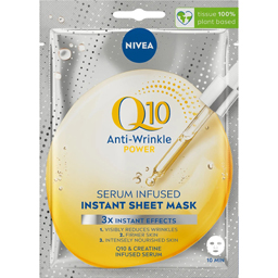 Nivea Masca Servetel Anti-rid Q10 Power Infuzata Cu Ser