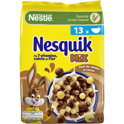 Nesquik Cereale Cu Ciocolata Si Vanilie 400g