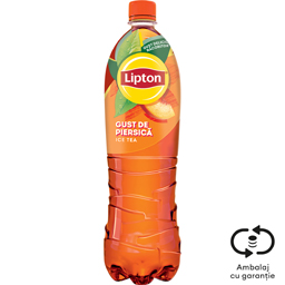 Lipton Bautura Racoritoare Cu Ceai Negru Si Suc De Piersici 1.5l