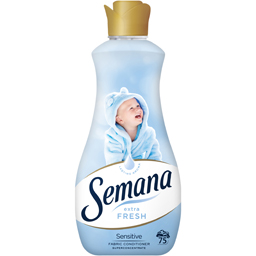 Semana Balsam De Rufe Extra Fresh Sensitive, 75 Spalari 1.5l