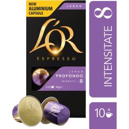 L'or Cafea Espresso Lungo Profondo 8, 10 Capsule