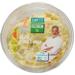 Mega Apetit Salata Coleslaw Cu Varza Si Morcov 150g