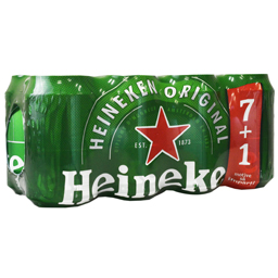 Heineken Bere Blonda 7+1x0.33l