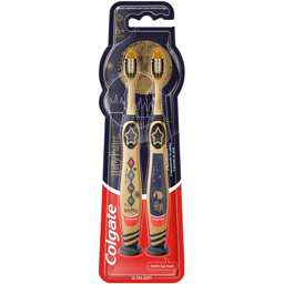 Colgate Set Periute De Dinti Pentru Copii Harry Potter 6-9 Ani Ultra Soft, 2 Bucati