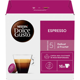 Nescafe Cafea Espresso, 16 Capsule