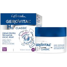 Gerovital Crema De Fata Pentru Ten Matur, Uscat, Ridat 50ml