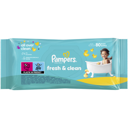 Pampers Servetele Umede Fresh Clean, 80 Buc.