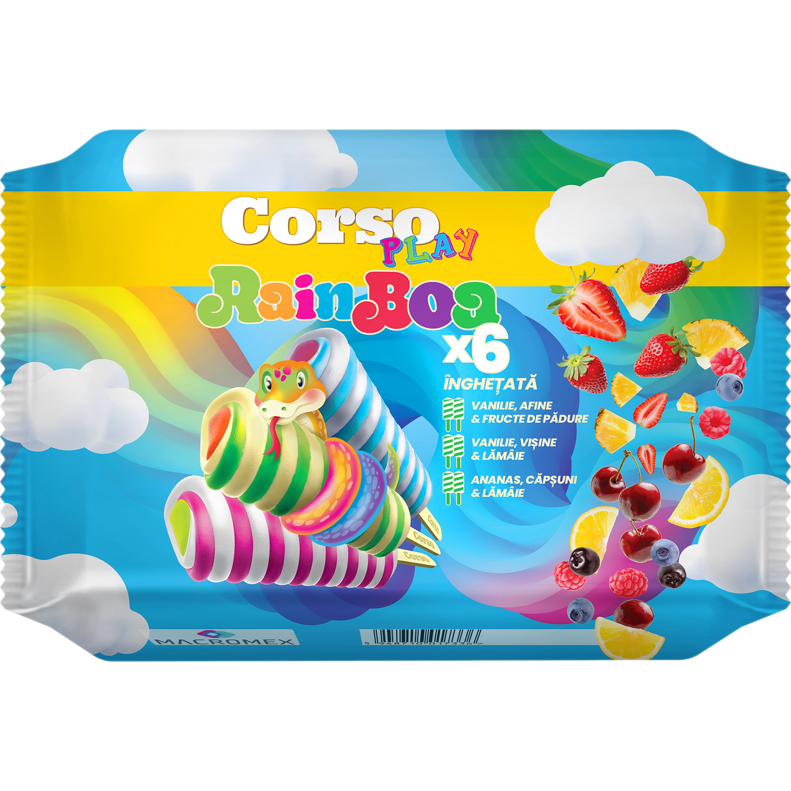 Inghetata RainBoa 6x70g