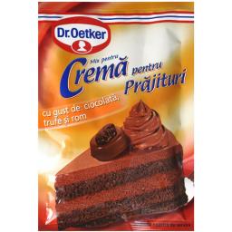 Dr. Oetker Mix Prentru Crema Cu Gust De Ciocolata, Trufe Si Rom 57g