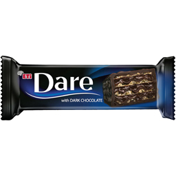 Dare Baton Cu Crema De Cacao, Glazura De Ciocolata Neagra Si Napolitana 44g
