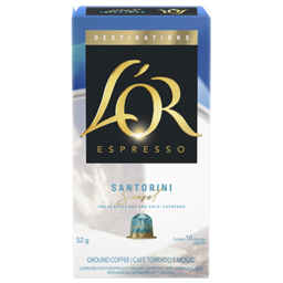 L'or Cafea Espresso Santorini, 10 Capsule