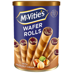 Mcvitie's Rulouri De Napolitane Umplute Cu Crema De Alune 170g