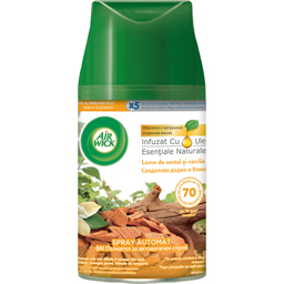 Air Wick Rezerva Spray Automat, Lemn De Santal Si Vanilie 250ml