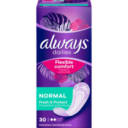Always Dailies Absorbante Zilnice Normal, 30 Bucati
