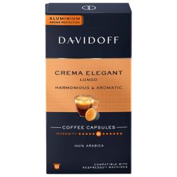 Davidoff Cafea Crema Elegant Lungo, 10 Capsule
