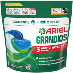 Ariel Detergent Grandios Mountain Spring, 40 Capsule