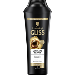 Gliss Sampon Ultimate Repair Cu Cheratina Lichida & Perla Neagra 250ml