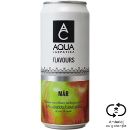 Apa minerala naturala carbogazoasa cu suc de mar 330ml