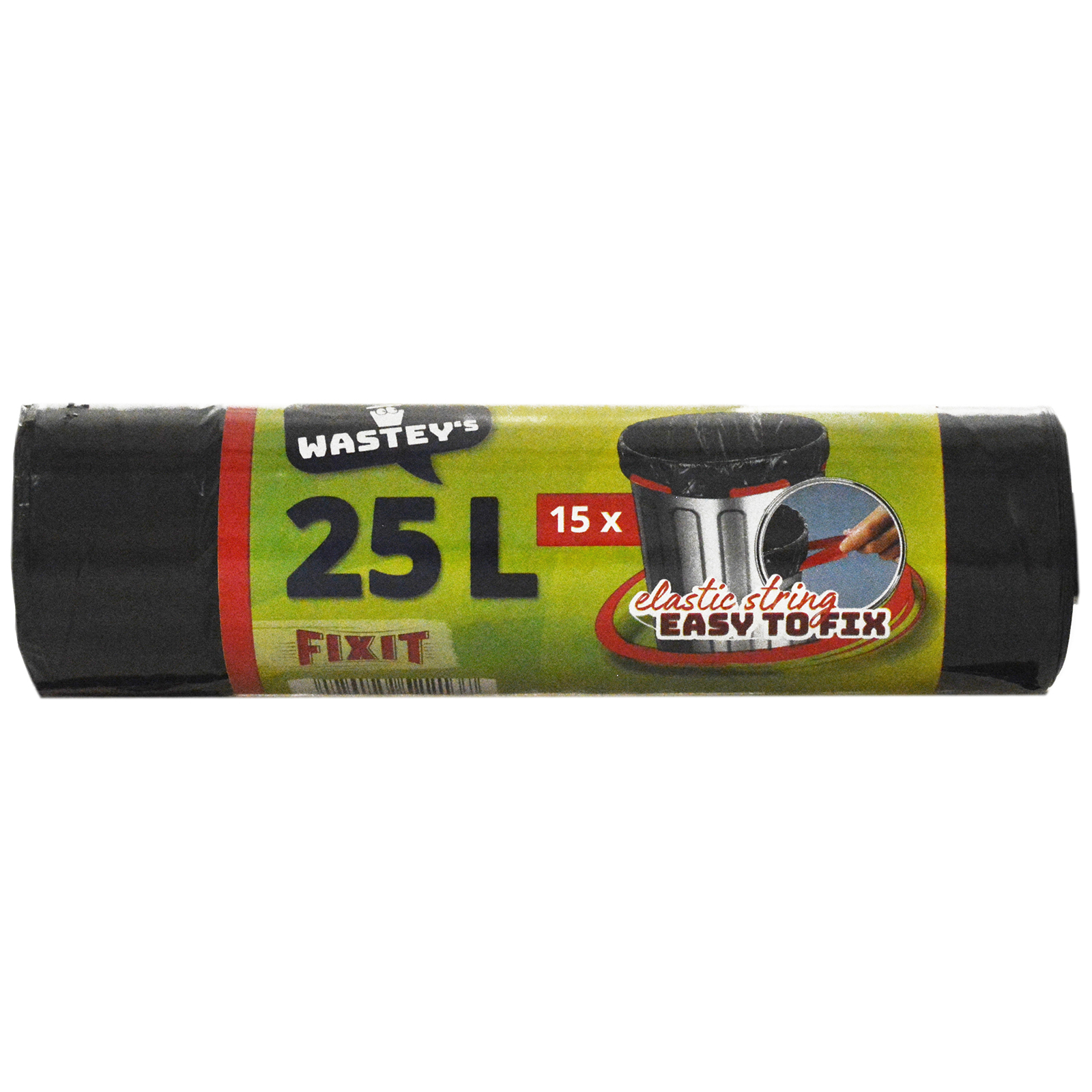 Saci menajeri cu banda elastica 25L, 15 bucati